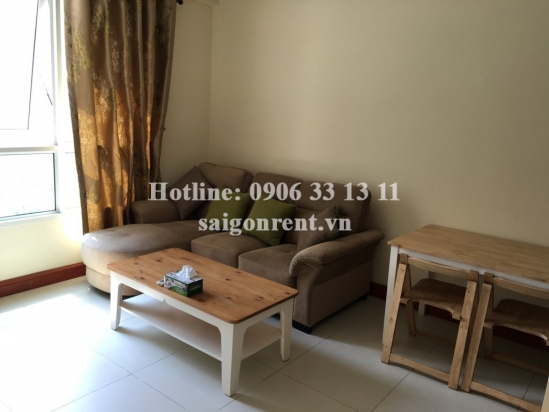 Nice apartment for rent in The Manor Building, Nguyen Huu Canh street, Binh Thanh District: 950 USD
