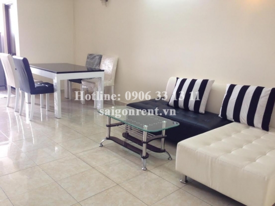 Apartment 02 bedrooms for rent on H3 building on Hoang Dieu street, District 4-600USD
