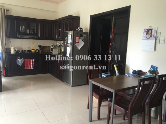Service apartment 02 bedrooms for rent on Nguyen Van Huong street, District 2, 90sqm, 800USD