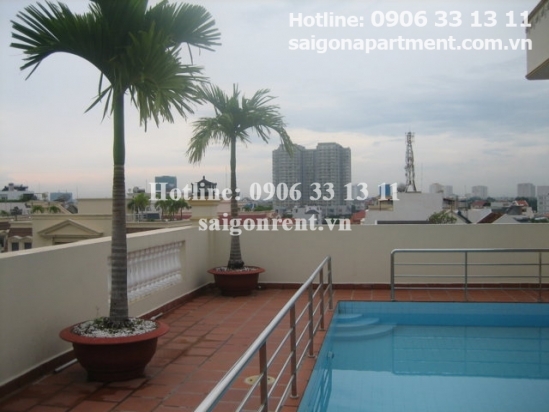 Service apartment 02 bedrooms for rent on Nguyen Van Huong street, District 2, 90sqm, 800USD