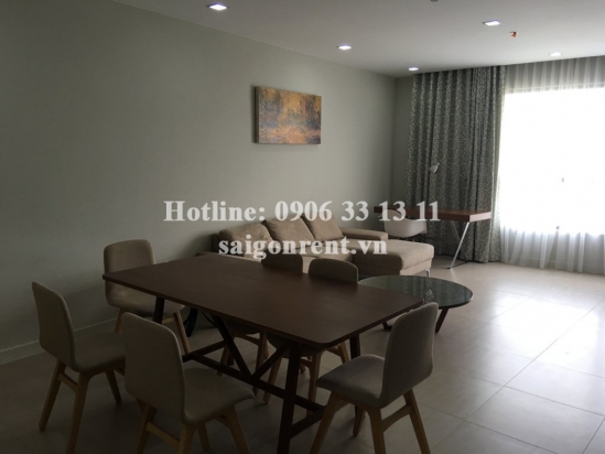 Excellent apartment on 27th floor for rent in The Everrich Building, Dao Tri street, District 7: 600 USD