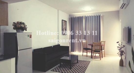 Serviced apartment 02 bedrooms for rent on Nguyen Van Huong street, Thao Dien Ward, District 2 - 56sqm - 650USD 