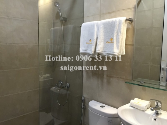 Nice serviced 01 bedroom for rent on Quoc Huong street, Thao Dien Ward, District 2 - 46sqm - 550USD 