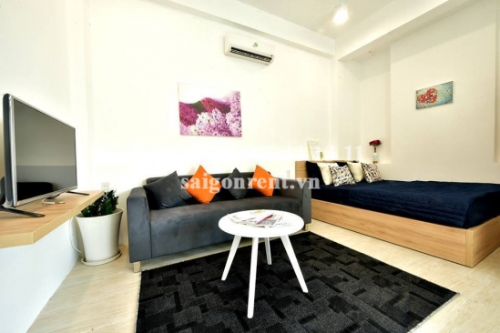 Brand new serviced apartment for rent in Quoc Huong street, Thao Dien wad, district 2, 01 bedroom- 550 USD