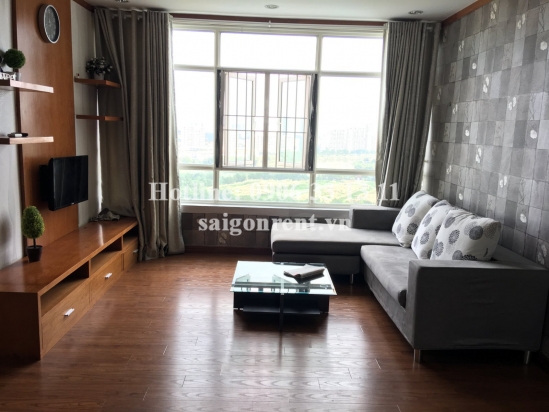 Luxury apartment 03 bedrooms on 17th floor for rent in Phu Hoang Anh Building, Nguyen Huu Tho street, District 7 - 130sqm -700 USD