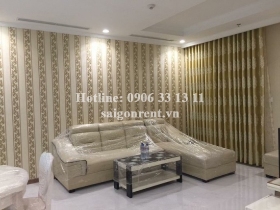 Vinhomes Central Park building - Brand new and Nice apartment 02 bedrooms for rent on Nguyen Huu Canh street - Binh Thanh District - 90sqm -1350 USD