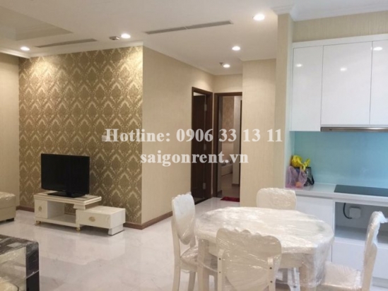 Vinhomes Central Park building - Brand new and Nice apartment 02 bedrooms for rent on Nguyen Huu Canh street - Binh Thanh District - 90sqm -1350 USD