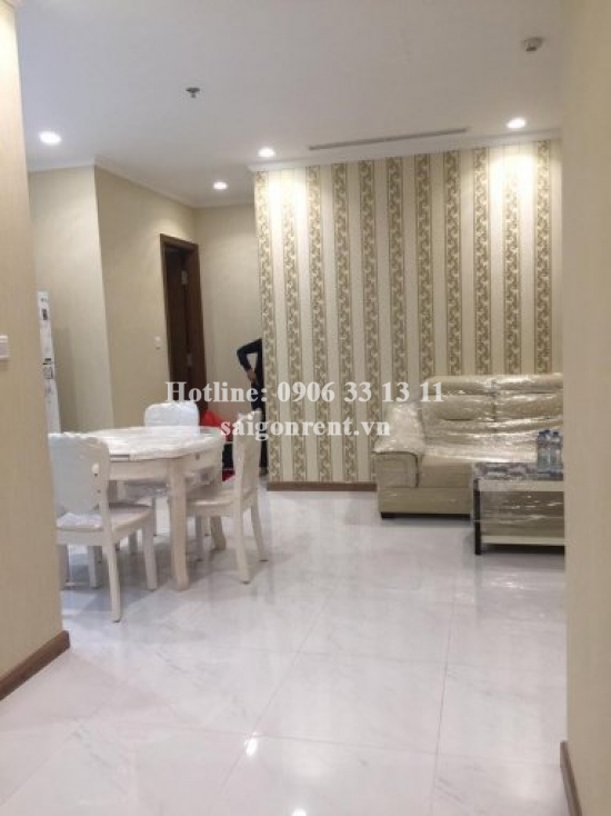 Vinhomes Central Park building - Brand new and Nice apartment 02 bedrooms for rent on Nguyen Huu Canh street - Binh Thanh District - 90sqm -1350 USD