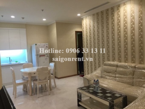 Vinhomes Central Park building - Brand new and Nice apartment 02 bedrooms for rent on Nguyen Huu Canh street - Binh Thanh District - 90sqm -1350 USD
