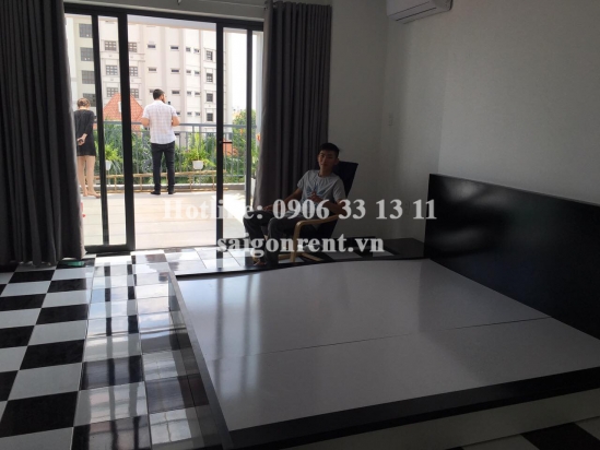 Penthouse serviced apartment with big balcony for rent on Quoc Huong street - District 2- 45sqm - 550USD