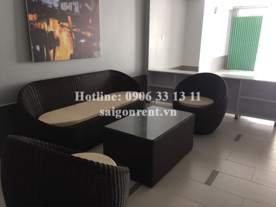 Penthouse serviced apartment with big balcony for rent on Quoc Huong street - District 2- 45sqm - 550USD
