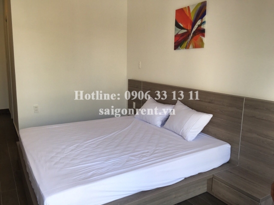 Nice serviced apartment 01 bedroom with balcony for rent on Quoc Huong street - District 2- 45sqm - 550 USD