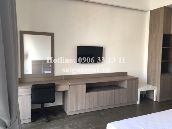 Nice serviced apartment 01 bedroom with balcony for rent on Quoc Huong street - District 2- 45sqm - 550 USD