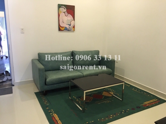 Nice serviced apartment 01 bedroom with balcony for rent on Quoc Huong street - District 2- 45sqm - 550 USD