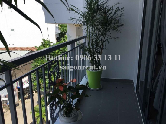 Nice serviced apartment 01 bedroom with balcony for rent on Quoc Huong street - District 2- 45sqm - 550 USD