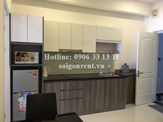 Nice serviced apartment 01 bedroom with balcony for rent on Quoc Huong street - District 2- 45sqm - 550 USD
