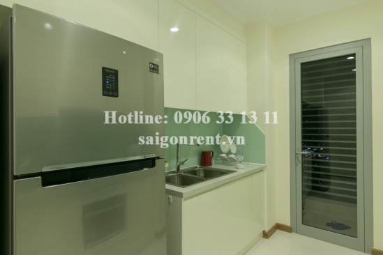 Vinhome Central Park - Nice Apartment 02 bedrooms on 35th floor for rent on Nguyen Huu Canh street - Binh Thanh District - 82sqm -  1200 USD