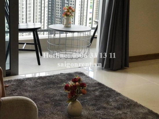 Vinhome Central Park - Nice Apartment 03 bedrooms on 24th floor for rent on Nguyen Huu Canh street - Binh Thanh District - 106sqm - 1500 USD