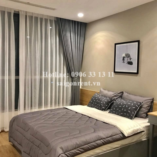 Vinhome Central Park - Nice Apartment 03 bedrooms on 24th floor for rent on Nguyen Huu Canh street - Binh Thanh District - 106sqm - 1500 USD