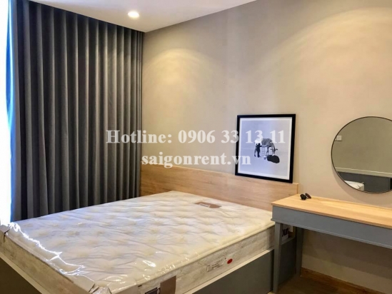 Vinhome Central Park - Nice Apartment 03 bedrooms on 24th floor for rent on Nguyen Huu Canh street - Binh Thanh District - 106sqm - 1500 USD