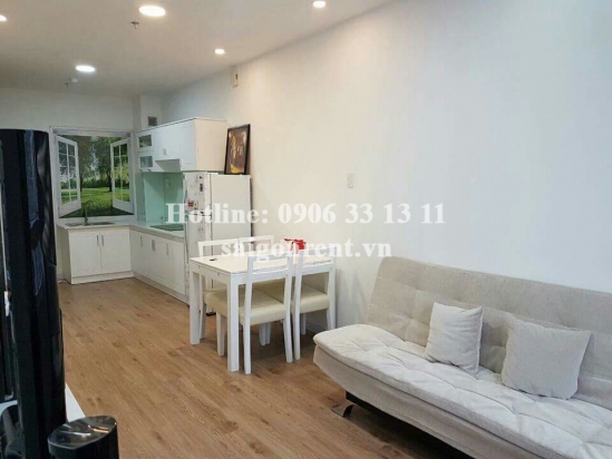 Riverside 90 Building - Apartment 01bedroom on 27th floor for rent on Nguyen Huu Canh street, Binh Thanh District - 49sqm - 600 USD