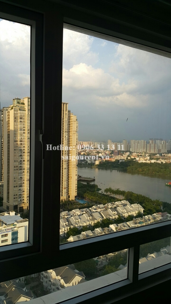 Riverside 90 Building - Apartment 01bedroom on 27th floor for rent on Nguyen Huu Canh street, Binh Thanh District - 49sqm - 600 USD
