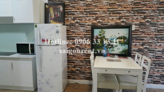 Riverside 90 Building - Apartment 01bedroom on 27th floor for rent on Nguyen Huu Canh street, Binh Thanh District - 49sqm - 600 USD