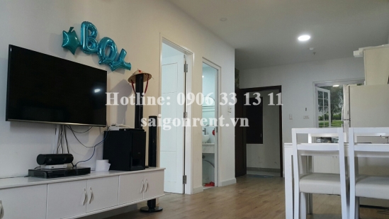 Riverside 90 Building - Apartment 01bedroom on 27th floor for rent on Nguyen Huu Canh street, Binh Thanh District - 49sqm - 600 USD