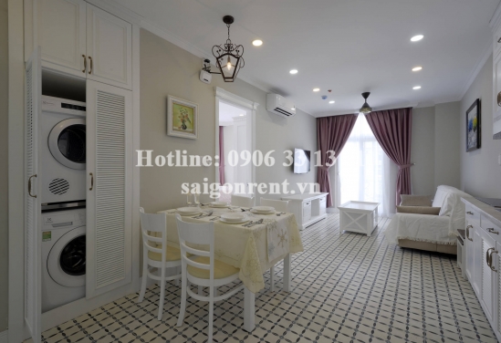 Nice serviced apartment 02 bedrooms for rent on Nguyen Van Huong street, District 2 - 60sqm - 900USD
