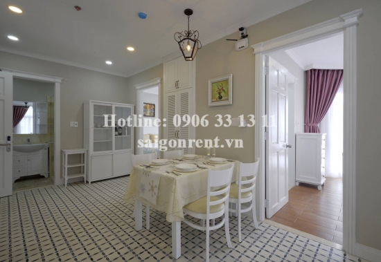 Nice serviced apartment 02 bedrooms for rent on Nguyen Van Huong street, District 2 - 60sqm - 900USD