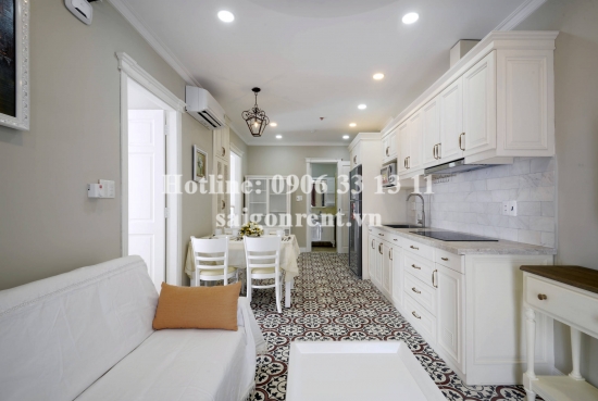 Nice serviced apartment 02 bedrooms for rent on Nguyen Van Huong street, District 2 - 58sqm - 800USD