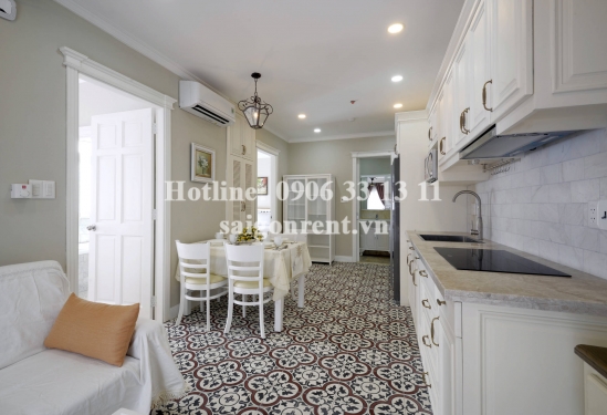 Nice serviced apartment 02 bedrooms for rent on Nguyen Van Huong street, District 2 - 58sqm - 800USD