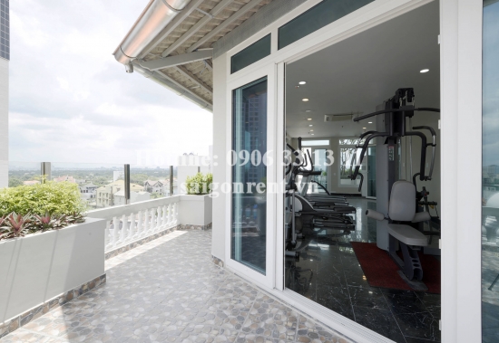 Nice serviced apartment 02 bedrooms for rent on Nguyen Van Huong street, District 2 - 58sqm - 800USD