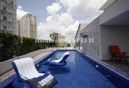 Nice serviced apartment 02 bedrooms for rent on Nguyen Van Huong street, District 2 - 58sqm - 800USD