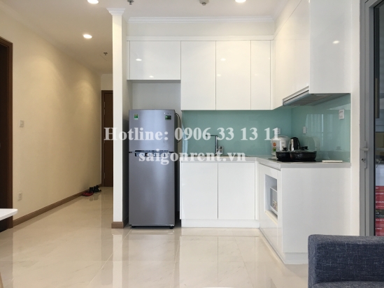 Vinhome Central Park - Apartment 02 bedrooms on 19th floor for rent on Nguyen Huu Canh street - Binh Thanh District - 65sqm - 1100 USD