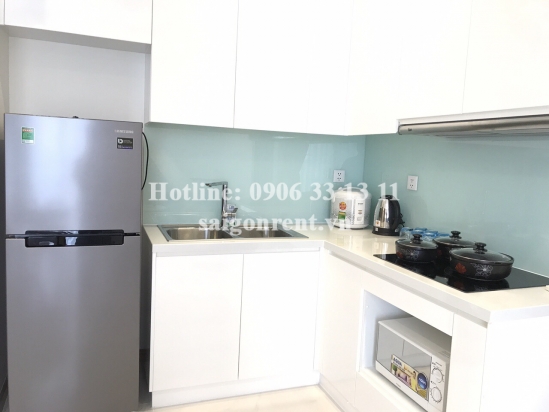 Vinhome Central Park - Apartment 02 bedrooms on 19th floor for rent on Nguyen Huu Canh street - Binh Thanh District - 65sqm - 1100 USD