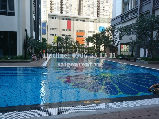 Vinhome Central Park - Apartment 02 bedrooms on 19th floor for rent on Nguyen Huu Canh street - Binh Thanh District - 65sqm - 1100 USD