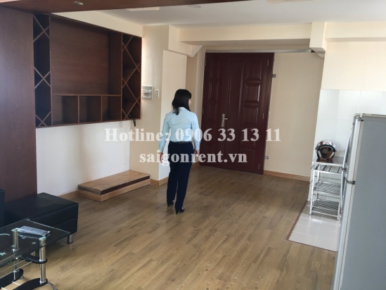 Brand new apartment 02 bedrooms wooden floor with 10th floor for rent in Dien Bien Phu street, Binh Thanh District 7: 670 USD
