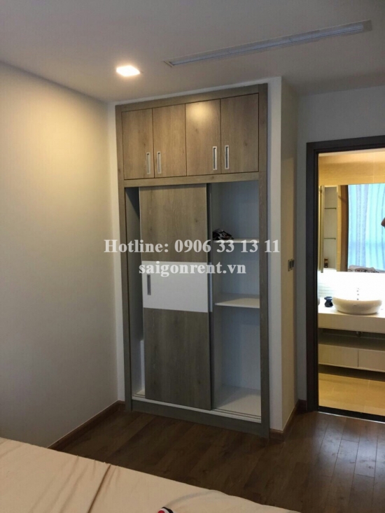 Vinhome Central Park - Apartment 02 bedrooms on 8th floor for rent on Nguyen Huu Canh street - Binh Thanh District - 67sqm - 800 USD