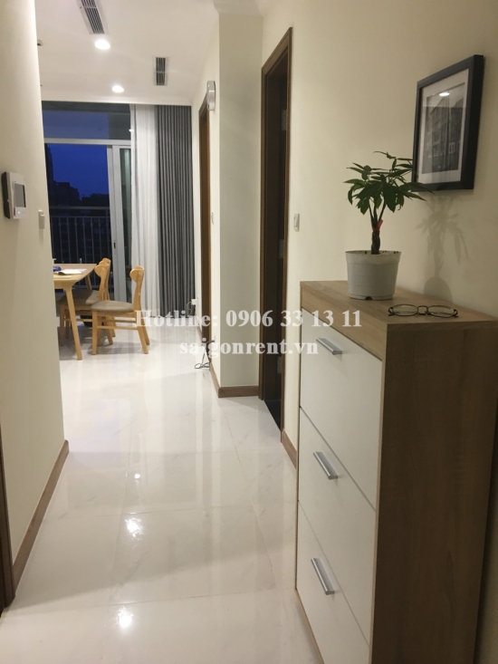 Vinhome Central Park - Apartment 02 bedrooms on 38th floor for rent on Nguyen Huu Canh street - Binh Thanh District - 60sqm - 850 USD