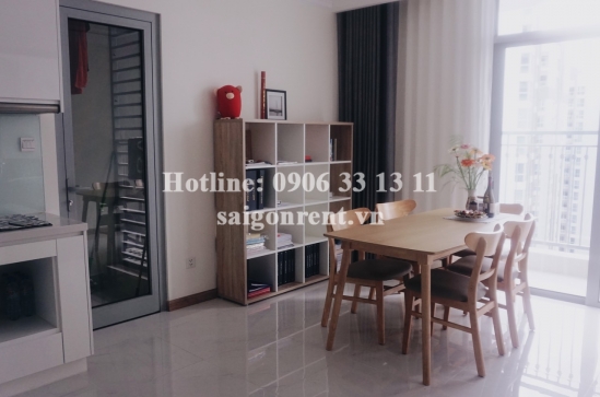 Vinhome Central Park - Apartment 02 bedrooms on 38th floor for rent on Nguyen Huu Canh street - Binh Thanh District - 60sqm - 850 USD