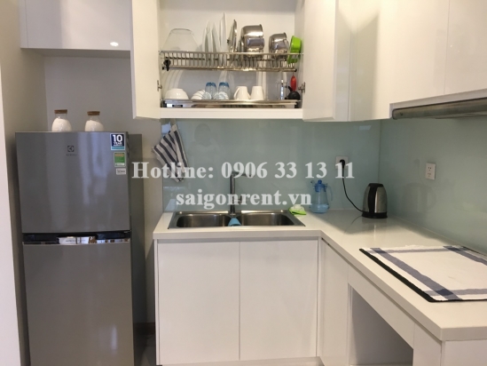 Vinhome Central Park - Apartment 02 bedrooms on 38th floor for rent on Nguyen Huu Canh street - Binh Thanh District - 60sqm - 850 USD