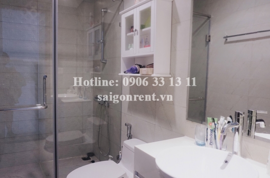 Vinhome Central Park - Apartment 02 bedrooms on 38th floor for rent on Nguyen Huu Canh street - Binh Thanh District - 60sqm - 850 USD