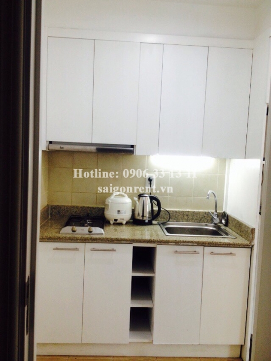 Nice studio apartment  for rent in The Manor Officetel Building, Binh Thanh District - 38sqm - 500 USD