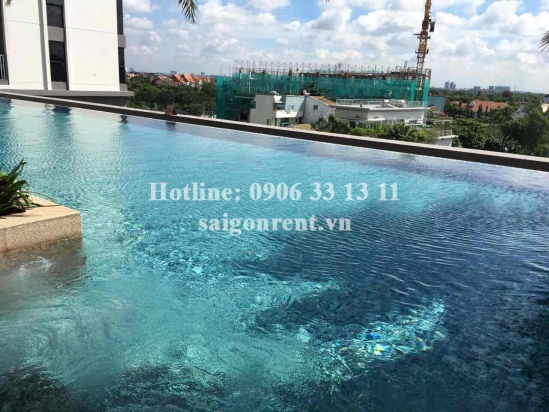 The Ascent Thao Dien Buidling - Apartment 02 bedrooms on 21th floor for rent in Quoc Huong street, District 2- 70sqm - 900 USD