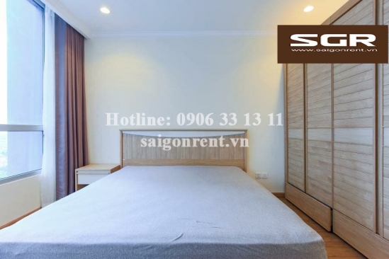 Vinhome Central Park - Nice Apartment 03 bedrooms on 25th floor for rent on Nguyen Huu Canh street - Binh Thanh District - 106sqm - 1350 USD