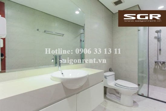 Vinhome Central Park - Nice Apartment 03 bedrooms on 25th floor for rent on Nguyen Huu Canh street - Binh Thanh District - 106sqm - 1350 USD