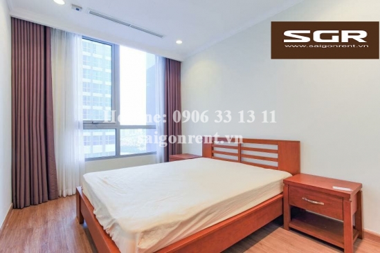 Vinhome Central Park - Nice Apartment 03 bedrooms on 25th floor for rent on Nguyen Huu Canh street - Binh Thanh District - 106sqm - 1350 USD