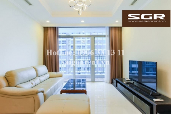 Vinhome Central Park - Nice Apartment 03 bedrooms on 25th floor for rent on Nguyen Huu Canh street - Binh Thanh District - 106sqm - 1350 USD