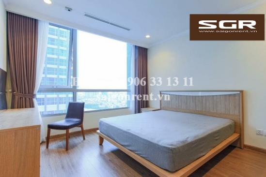 Vinhome Central Park - Nice Apartment 03 bedrooms on 25th floor for rent on Nguyen Huu Canh street - Binh Thanh District - 106sqm - 1350 USD